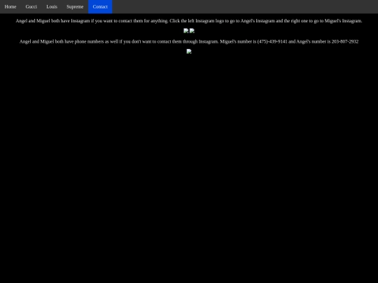Contact screenshot