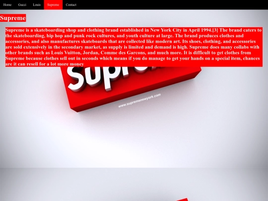 Supreme screenshot