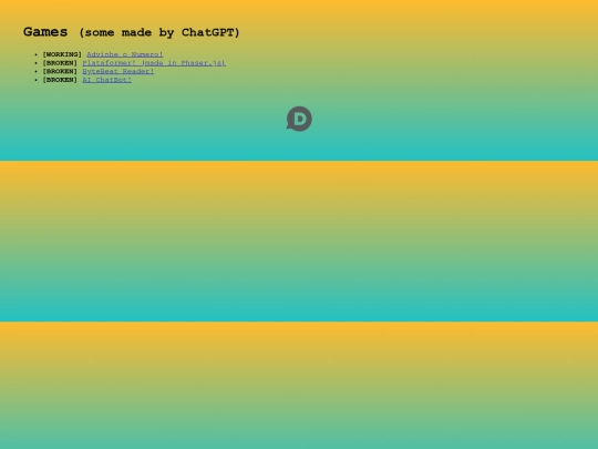 games screenshot