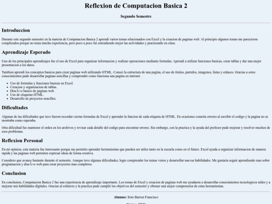 reflexion screenshot