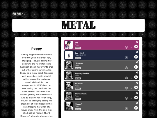 metal screenshot