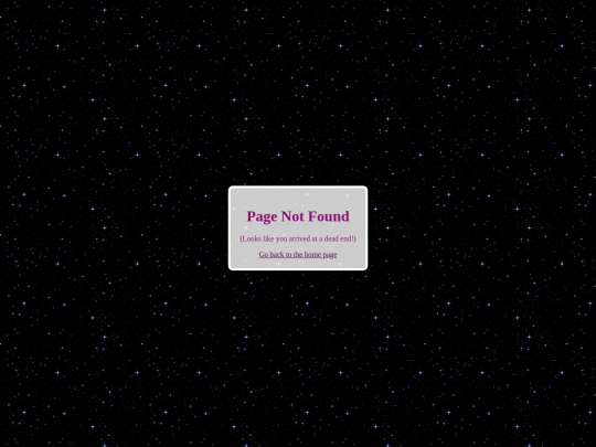 not_found screenshot
