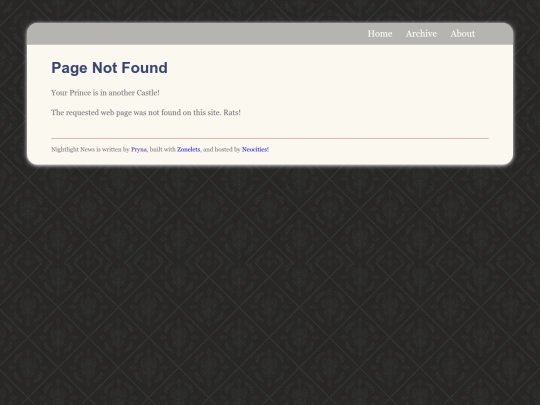 not_found screenshot