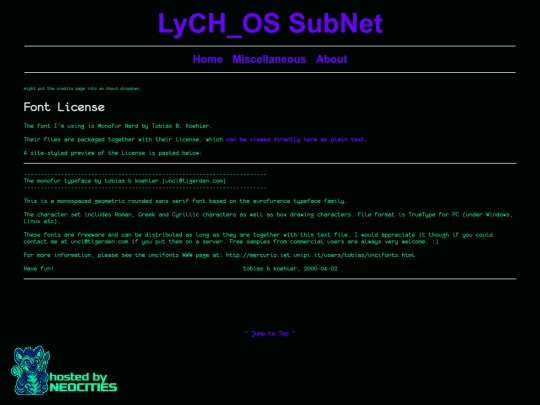 credits screenshot