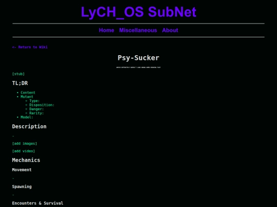 misc/stalkerwiki/psysucker screenshot