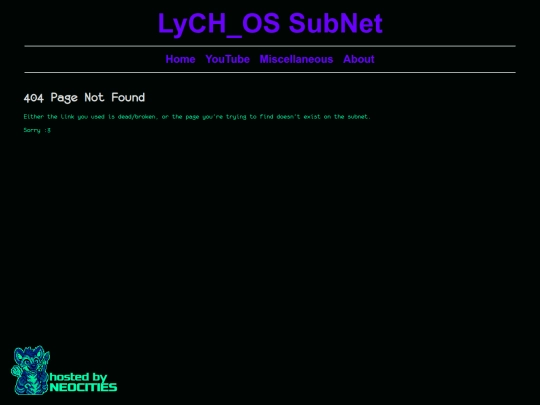 not_found screenshot