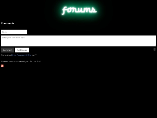 forums screenshot