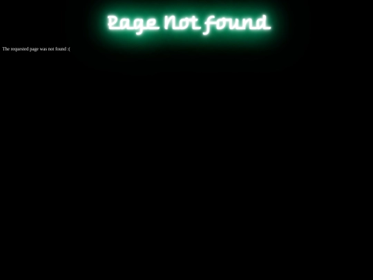 not_found screenshot