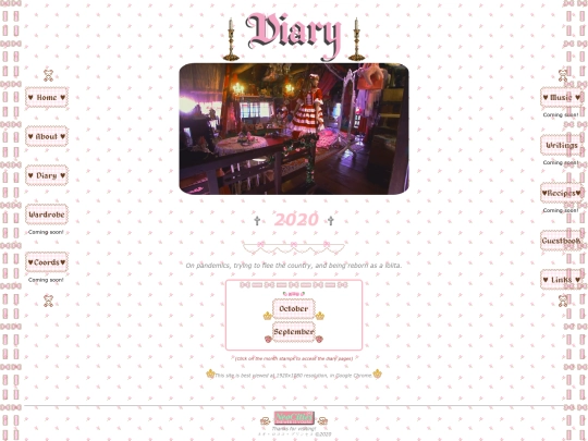diary screenshot
