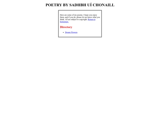 poetry screenshot