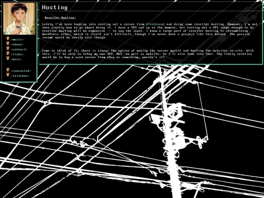hosting screenshot