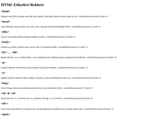 index screenshot