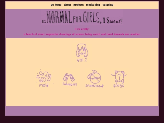 normalforgirls/normalforgirlshome screenshot