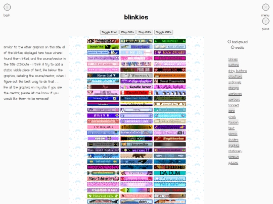 main.page/beach.house/desk/computer/digital.collections/blinkies screenshot