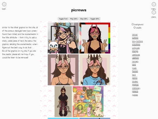 main.page/beach.house/desk/computer/digital.collections/picrews screenshot