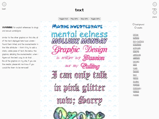 main.page/beach.house/desk/computer/digital.collections/text screenshot