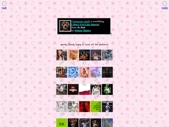 main.page/beach.house/desk/computer/music/music screenshot