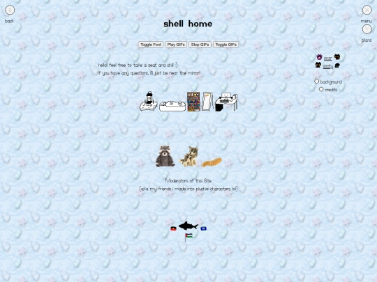main.page/beach.house/shell.home screenshot
