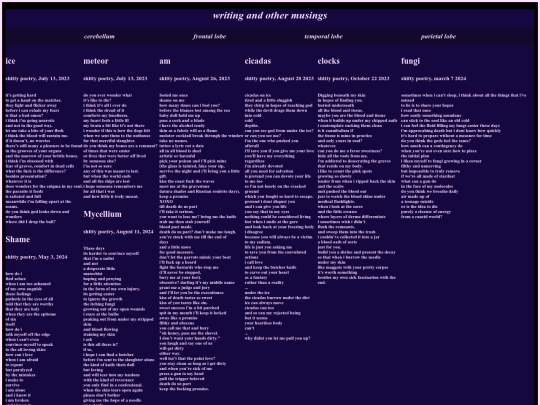 pages/writing screenshot