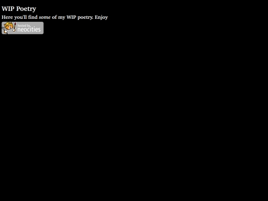 WIP_poetry screenshot