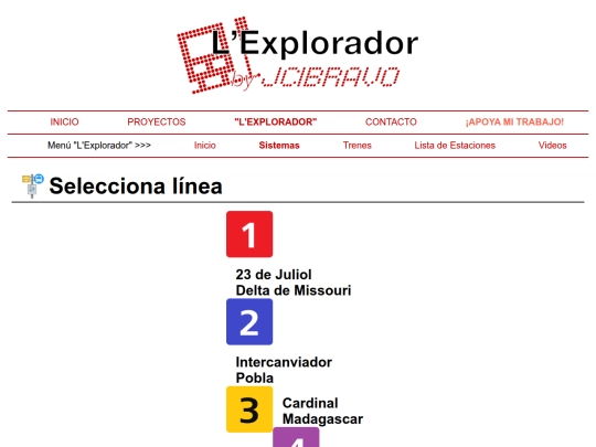 l'explorador/sistema/metrocubita screenshot