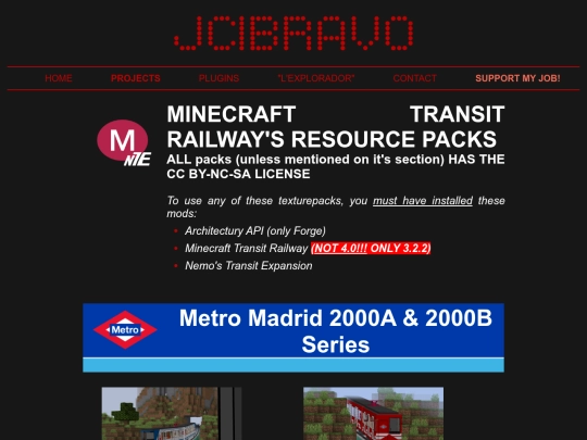 projects screenshot