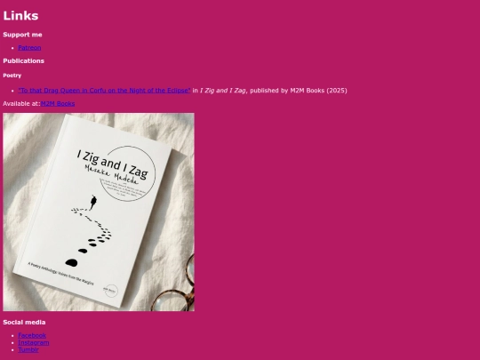 links screenshot