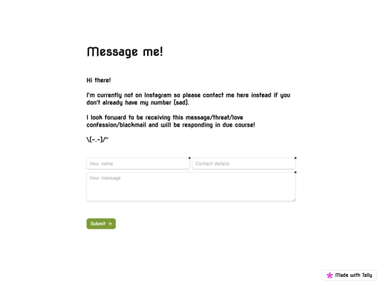 posts/form screenshot
