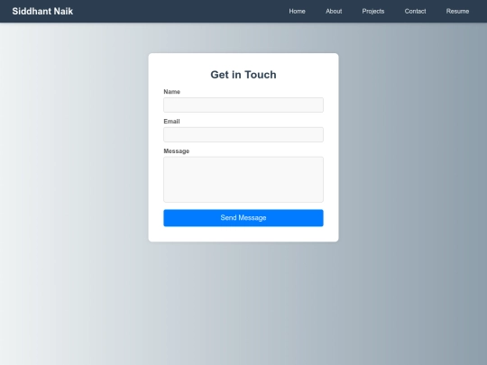 contact screenshot