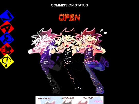 art/commissions screenshot