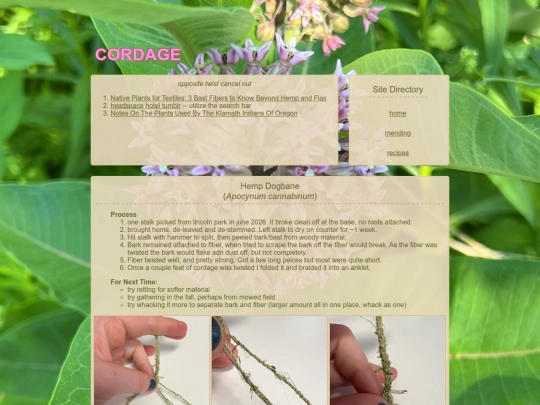 cordage screenshot