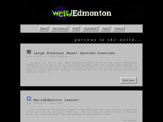 index screenshot