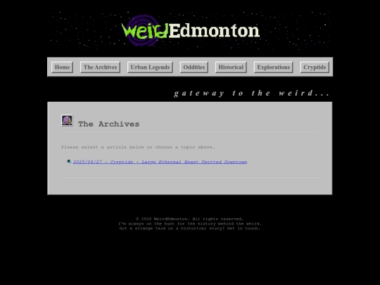 the_archives screenshot