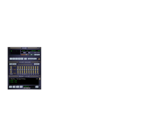 webamp screenshot