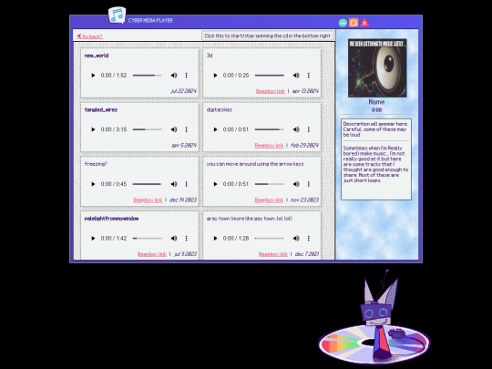 musicplayer screenshot