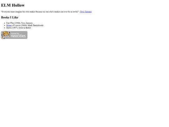 index screenshot