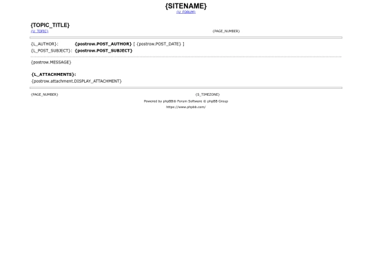 Forums/styles/subsilver2/template/viewtopic_print screenshot