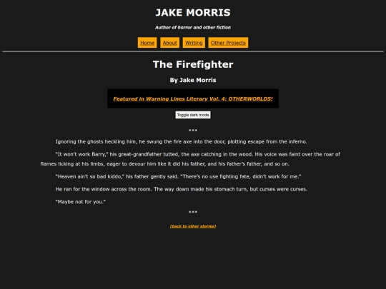 writing/thefirefighter screenshot