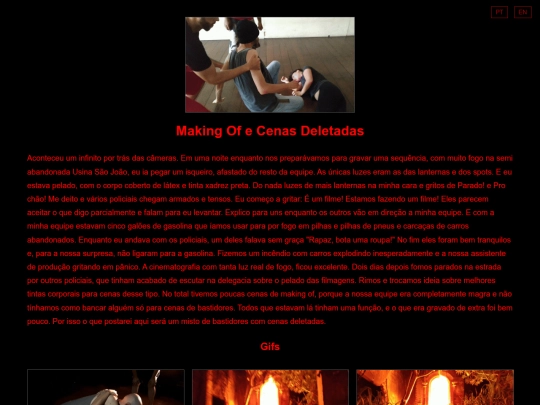 makingof screenshot