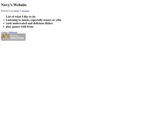index screenshot