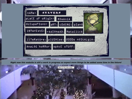 aboutme screenshot