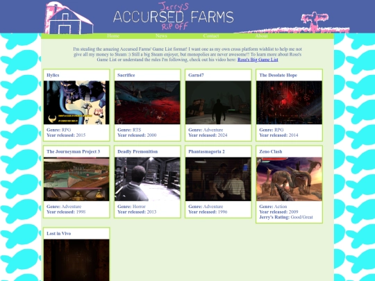 game-list screenshot
