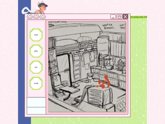kitty-game screenshot