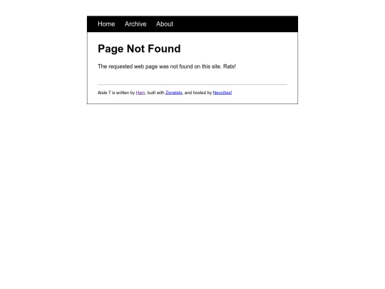 not_found screenshot