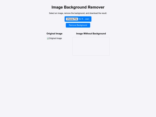 bgremove screenshot