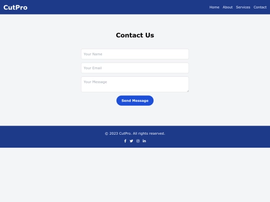 test screenshot