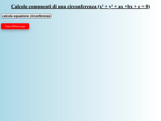 pagine/calcolocirconferenza screenshot