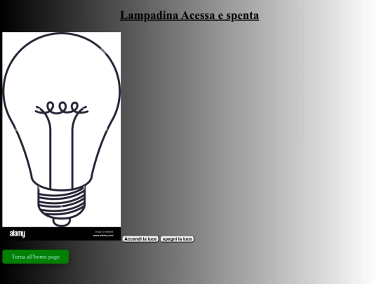 pagine/lampadina screenshot