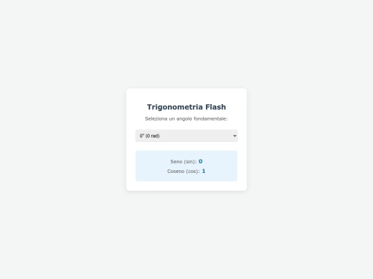 pagine/senoecoseno screenshot