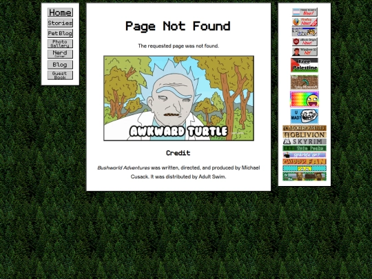 not_found screenshot